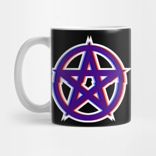 Glitch Pentacle Mug